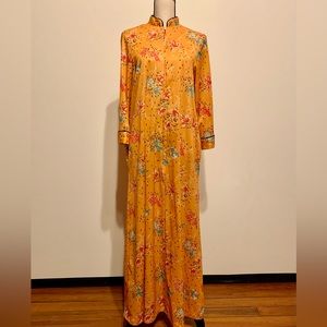 Vintage 1970s Tropical Themed Loungewear or Resortwear